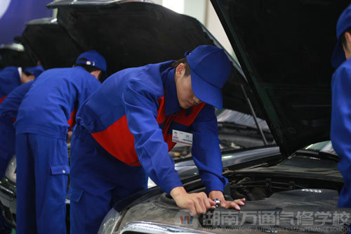 汽車維修人才告急 萬通學子受廠家追捧
