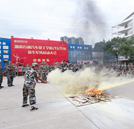 軍訓(xùn)第一周：防患“未燃” 消防知識走進(jìn)軍訓(xùn)實(shí)戰(zhàn)演練
