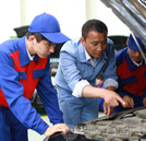 90后，我們選擇湖南萬通汽修學校學汽修