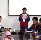 為學子創(chuàng)造最佳飲食環(huán)境 我?；锸澄瘑T會舉行成立儀式