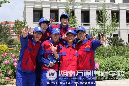 學汽修，萬通學子對未來信心十足