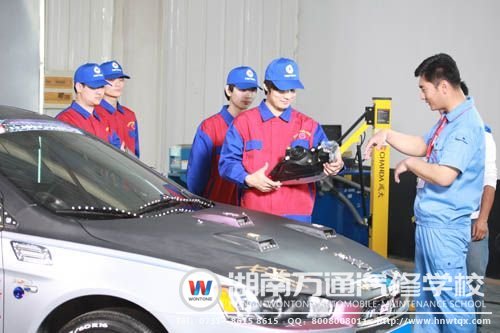 在湖南萬通能獲得很多實踐機會