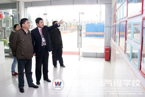 湖南萬通畢業(yè)生的好就業(yè)，得到了劉局長的贊譽