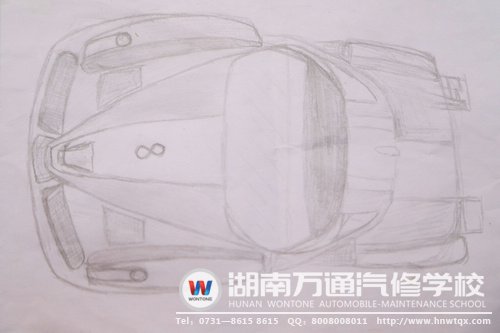 汽車改裝草圖，雛形初顯！