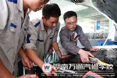 湖南萬通打造實用型汽修人才