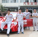 報廢桑塔納變身“法拉利”