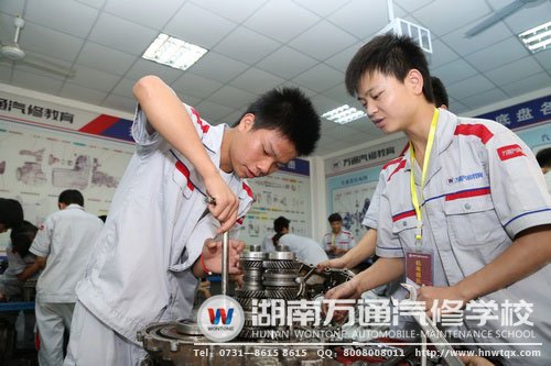 學生分組實訓，團結合作互相學習